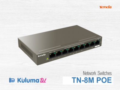 Tenda TN-08M-POE Network Switch