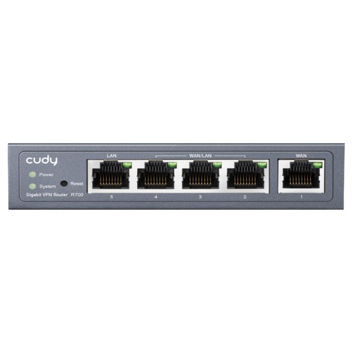 Cudy 5 Port Gigabit Multi-WAN VPN Router | R700 - Image 2